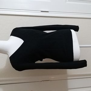 NY&Co Women Black Sweatshirt - Small